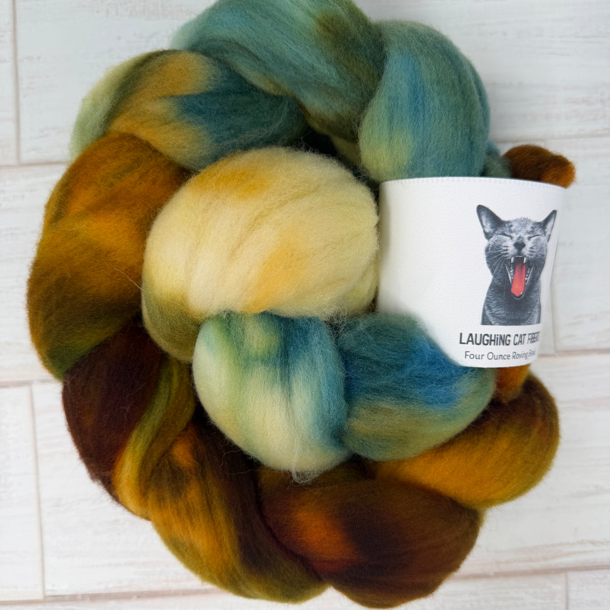 Courage, Anxiety & Despair (Watching the Battle) — Hand-Dyed Wool Roving