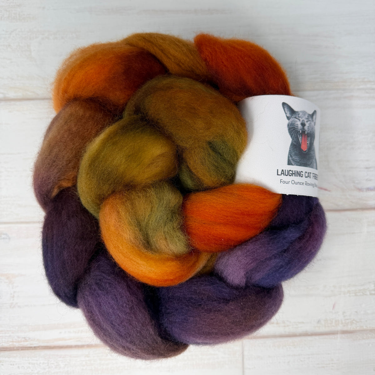 Fall — Hand-Dyed Wool Roving