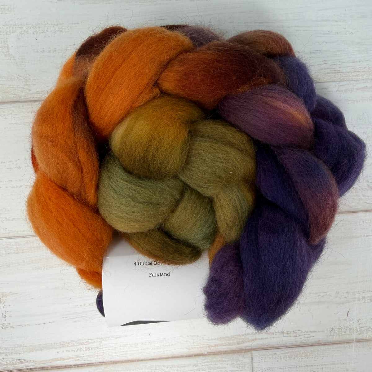Fall — Hand-Dyed Wool Roving