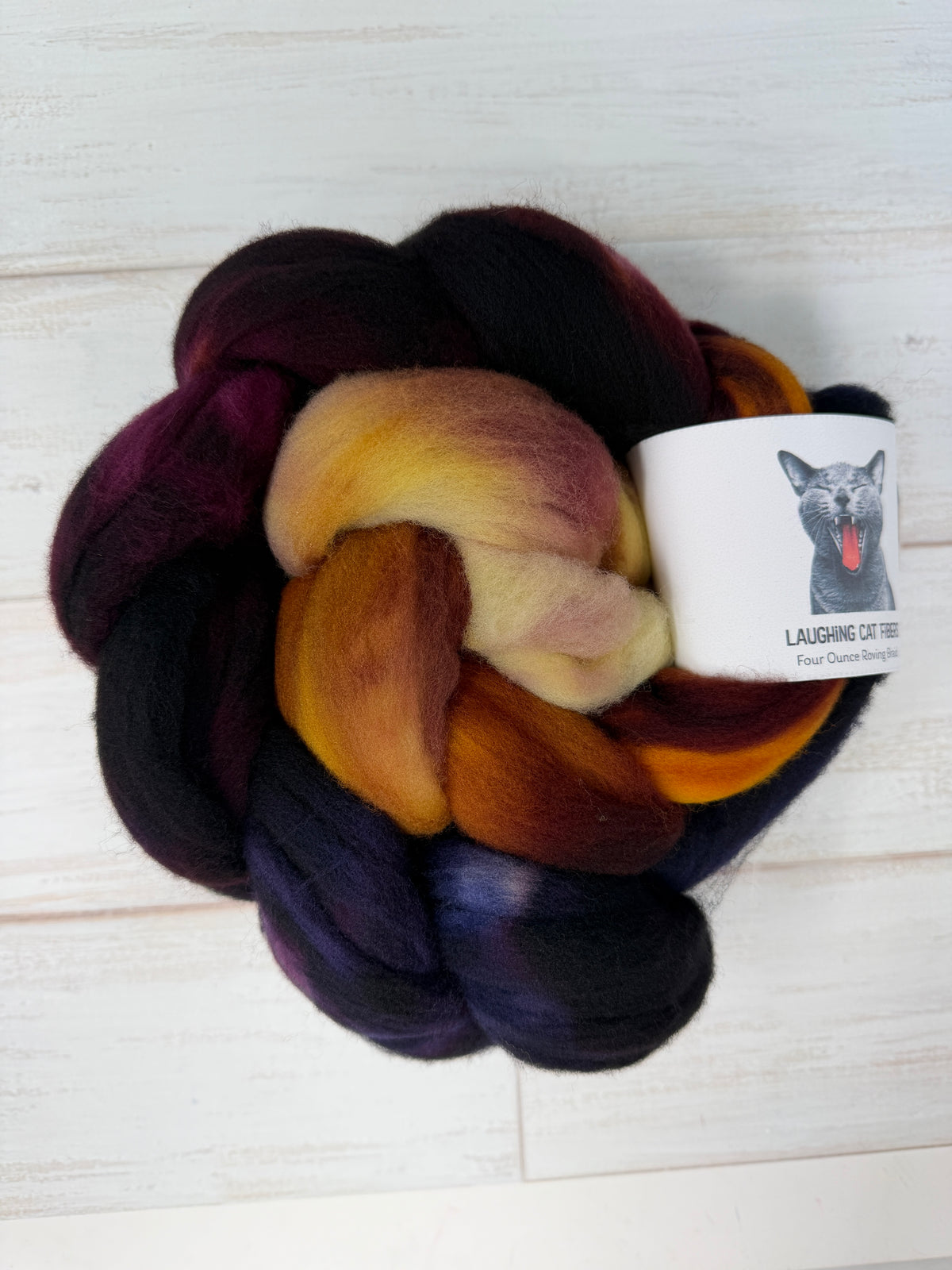 Judith — Hand-Dyed Wool Roving