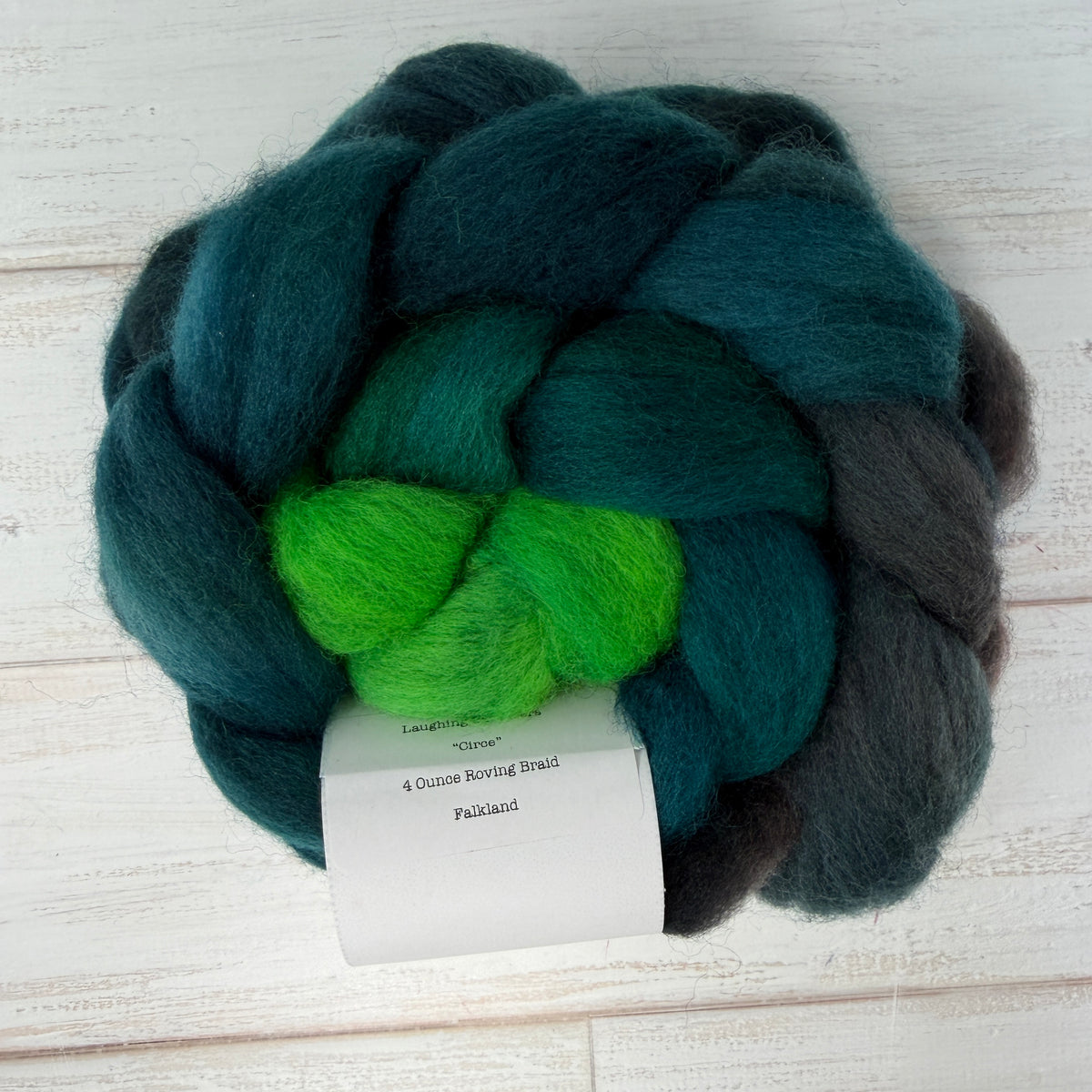 Circe — Hand-Dyed Wool Roving