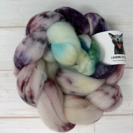 Mourning Dove— Hand-Dyed Wool Roving