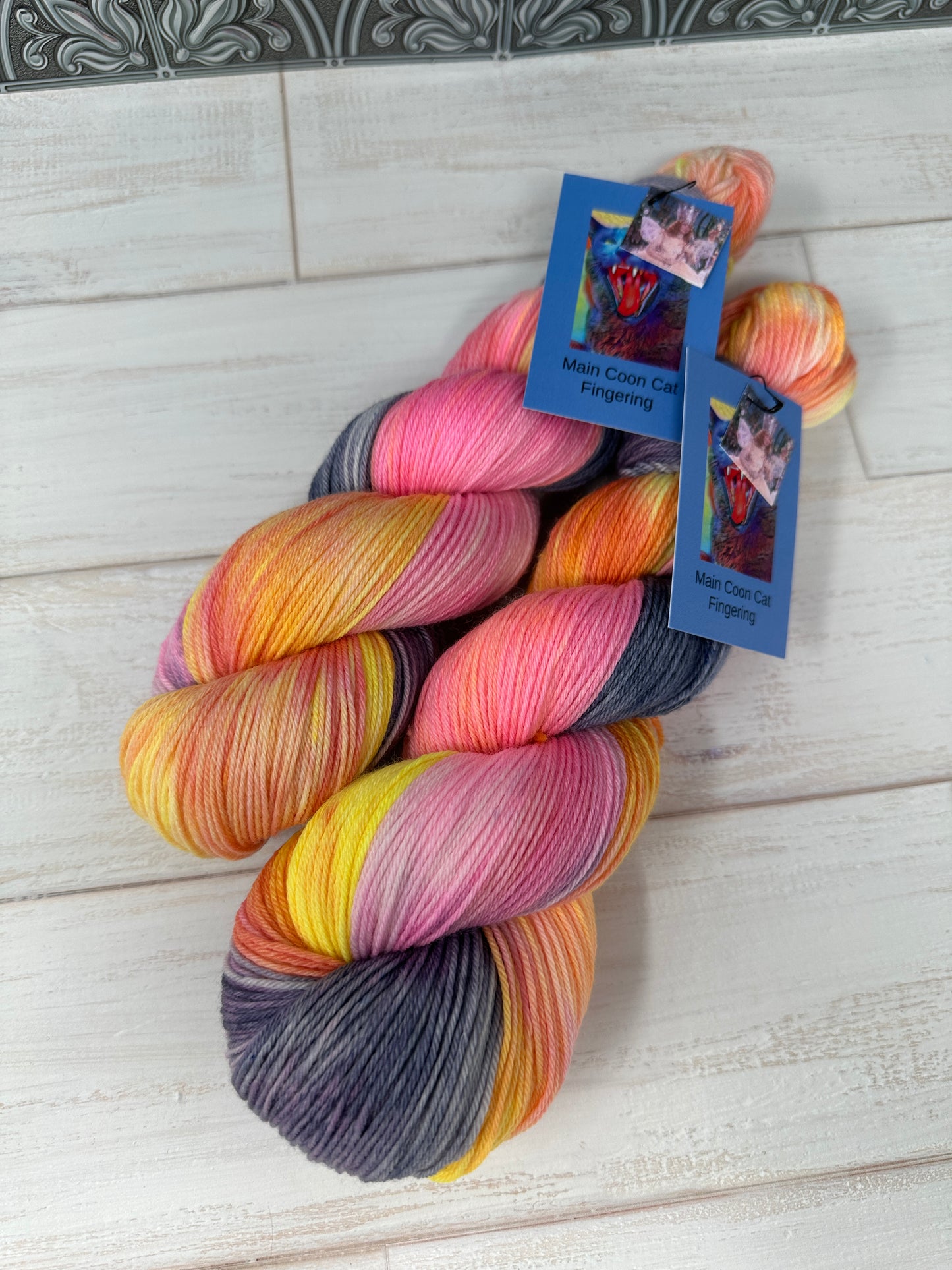 "Glenda" on Various Yarn Bases