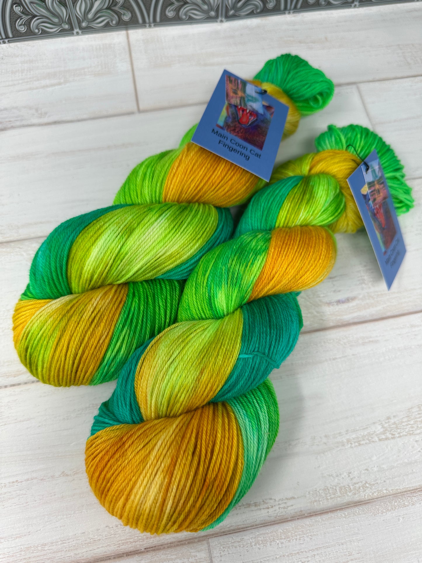 "Emerald City" on Various Yarn Bases