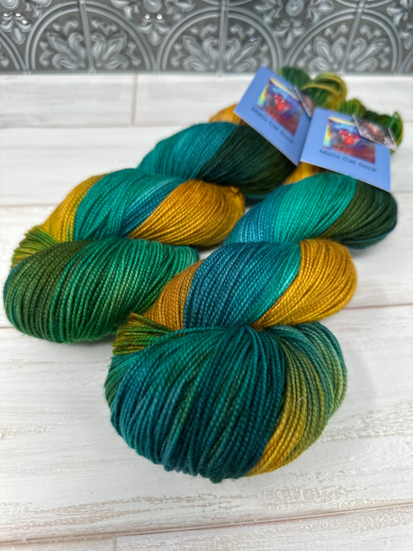 "Courage" on Various Yarn Bases