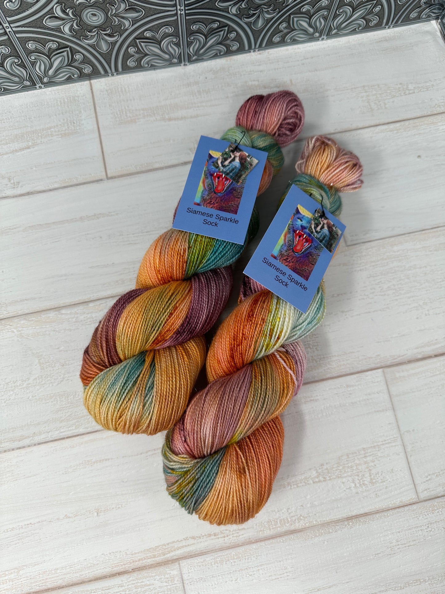 "The Soul of the Rose" on Various Yarn Bases