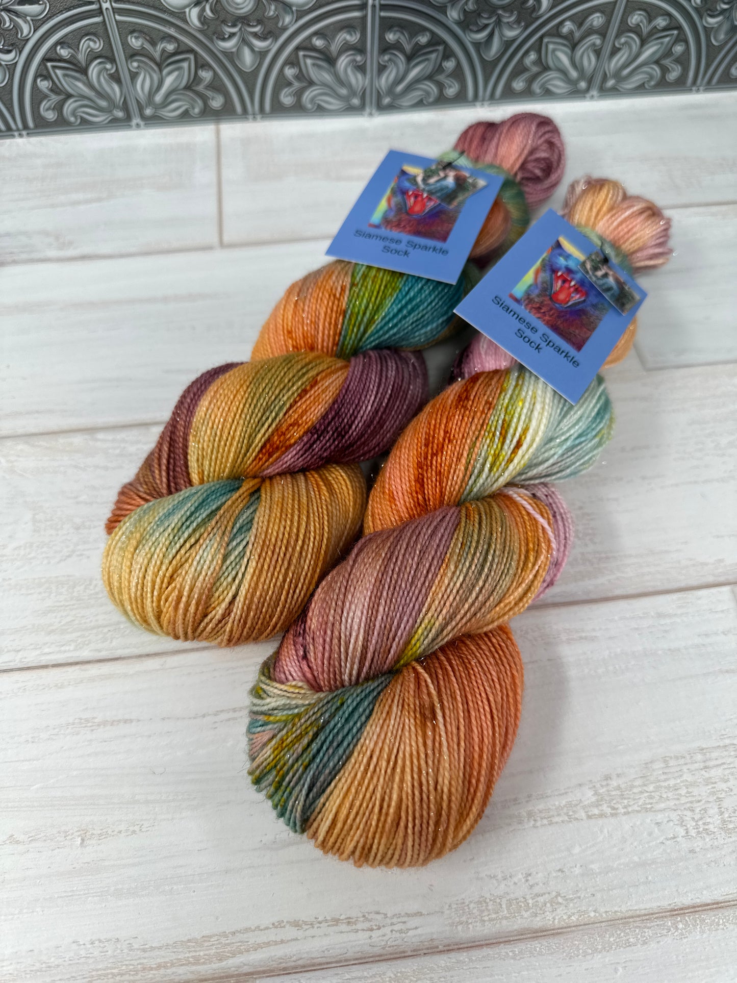 "The Soul of the Rose" on Various Yarn Bases