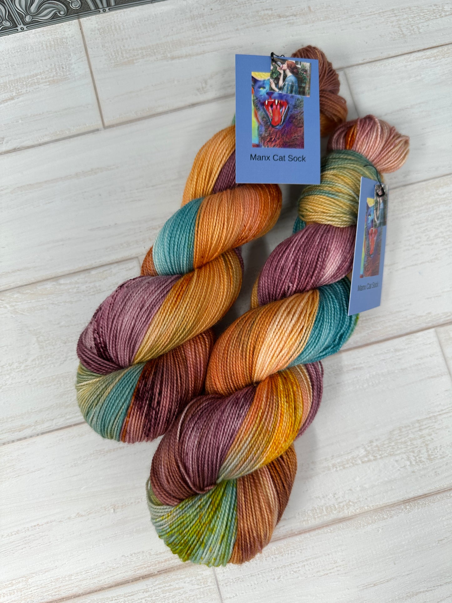 "The Soul of the Rose" on Various Yarn Bases