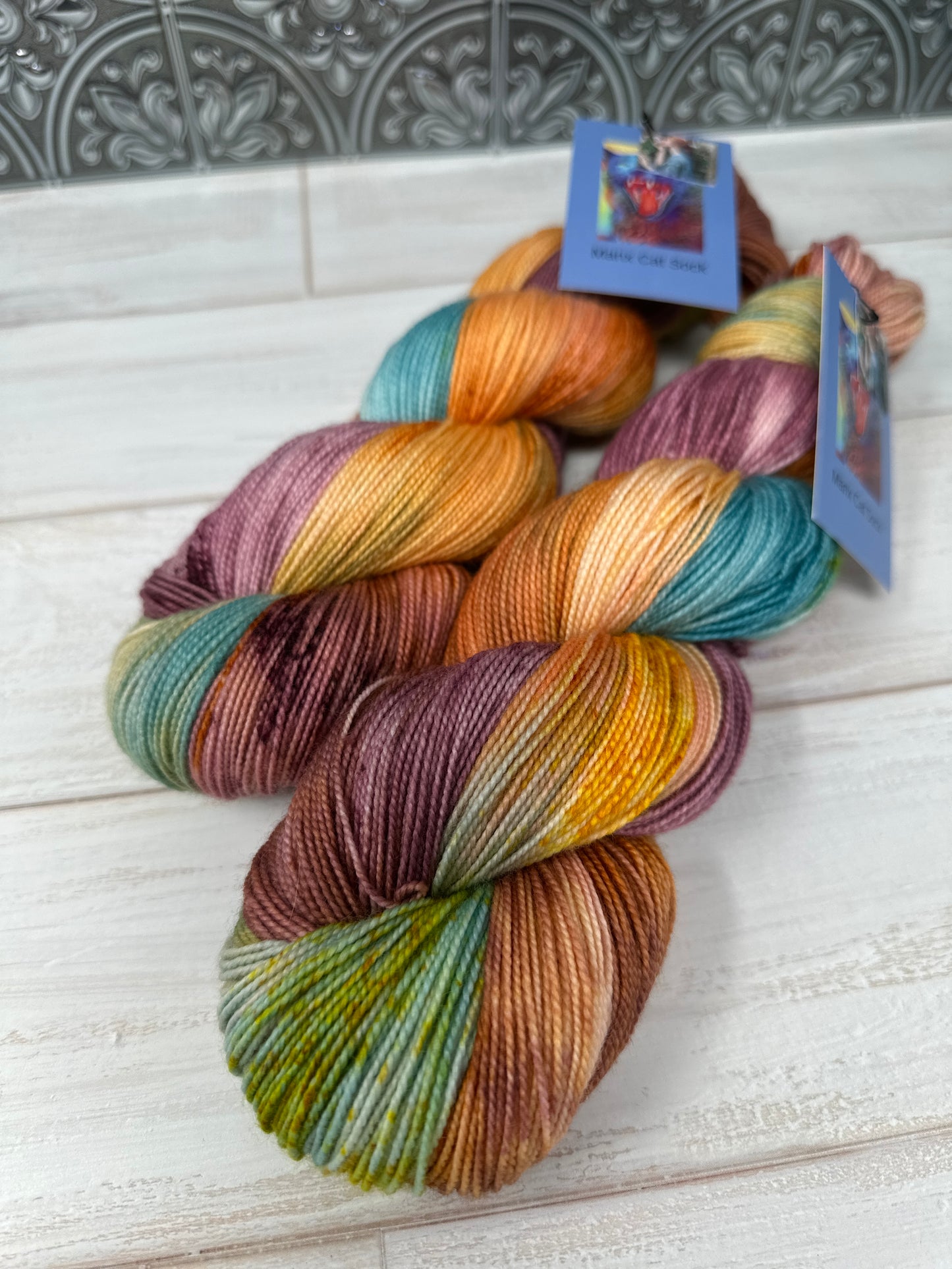 "The Soul of the Rose" on Various Yarn Bases