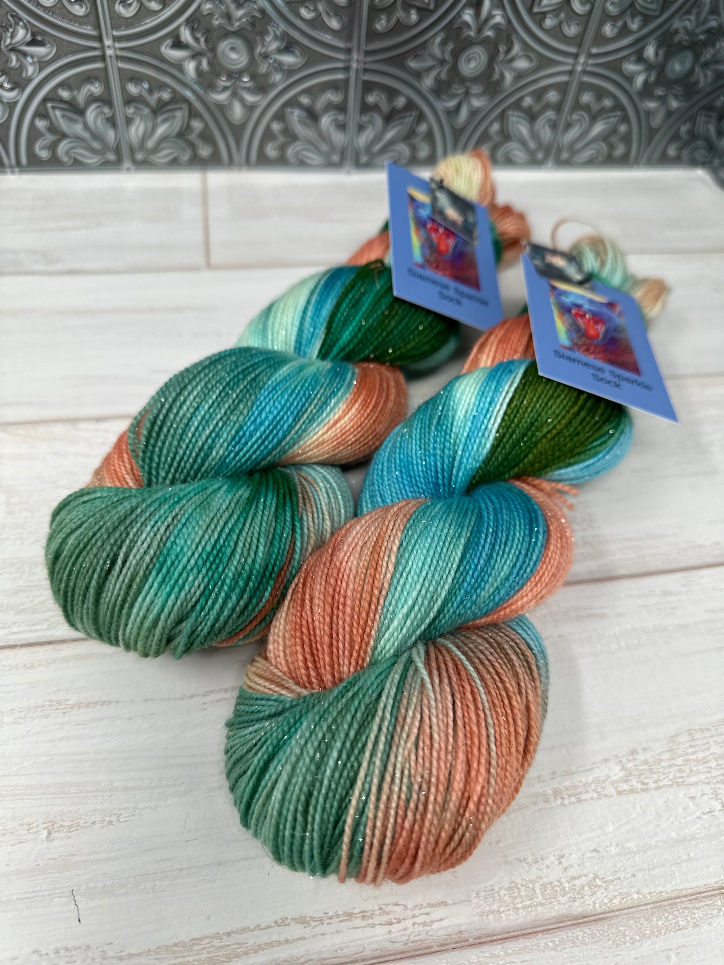 "The Swing" on Various Yarn Bases