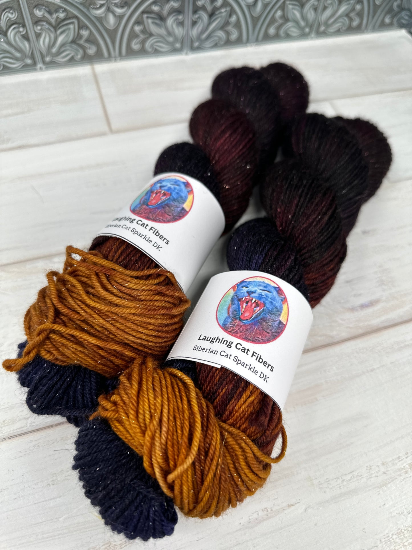 "Judith" on Various Yarn Bases