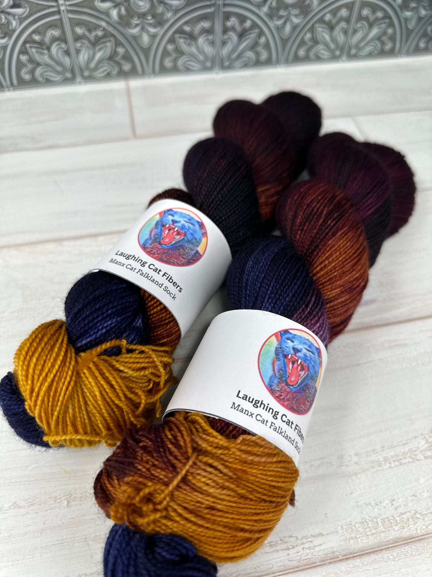 "Judith" on Various Yarn Bases