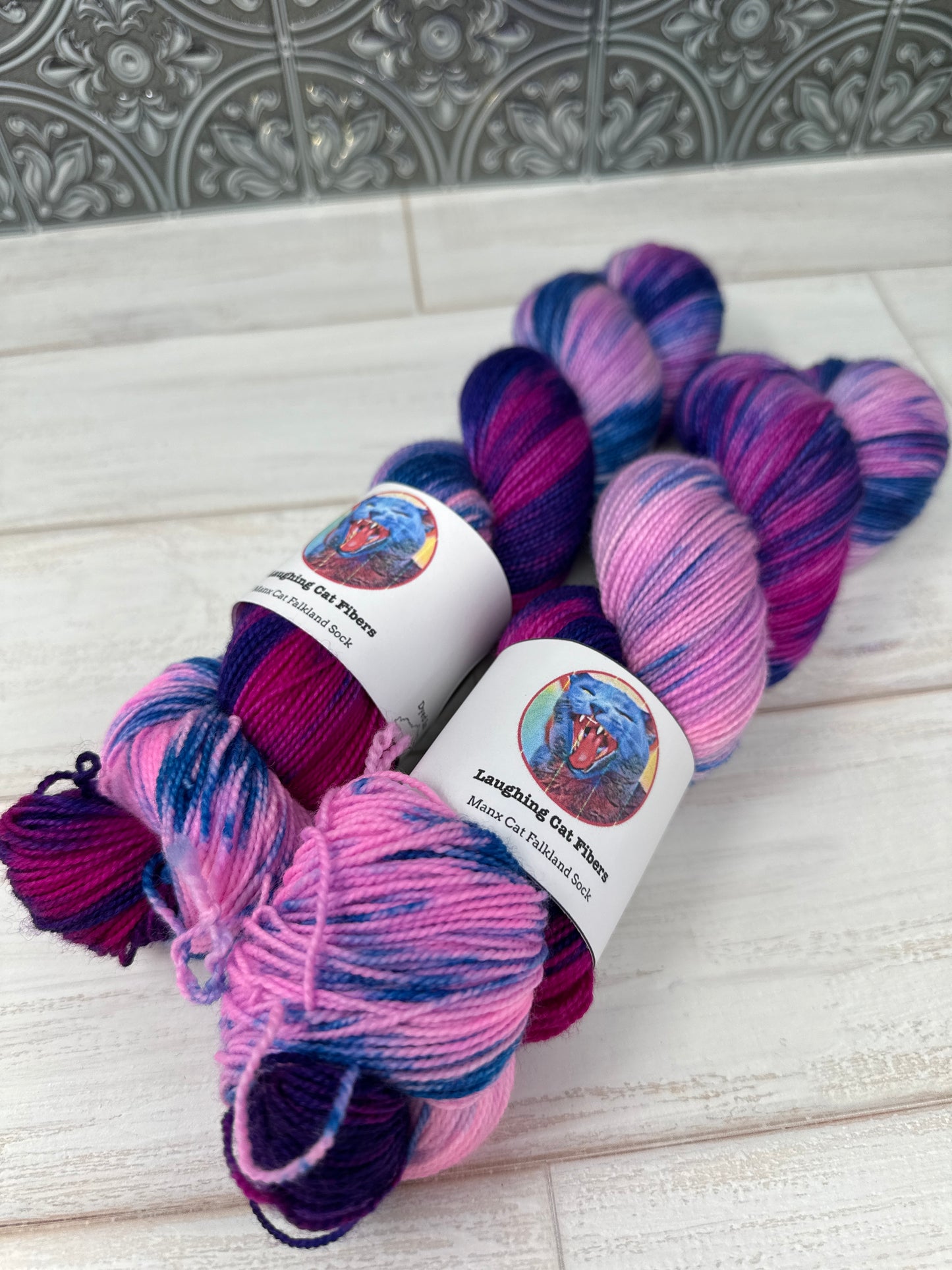 "Andromeda" on Various Yarn Bases