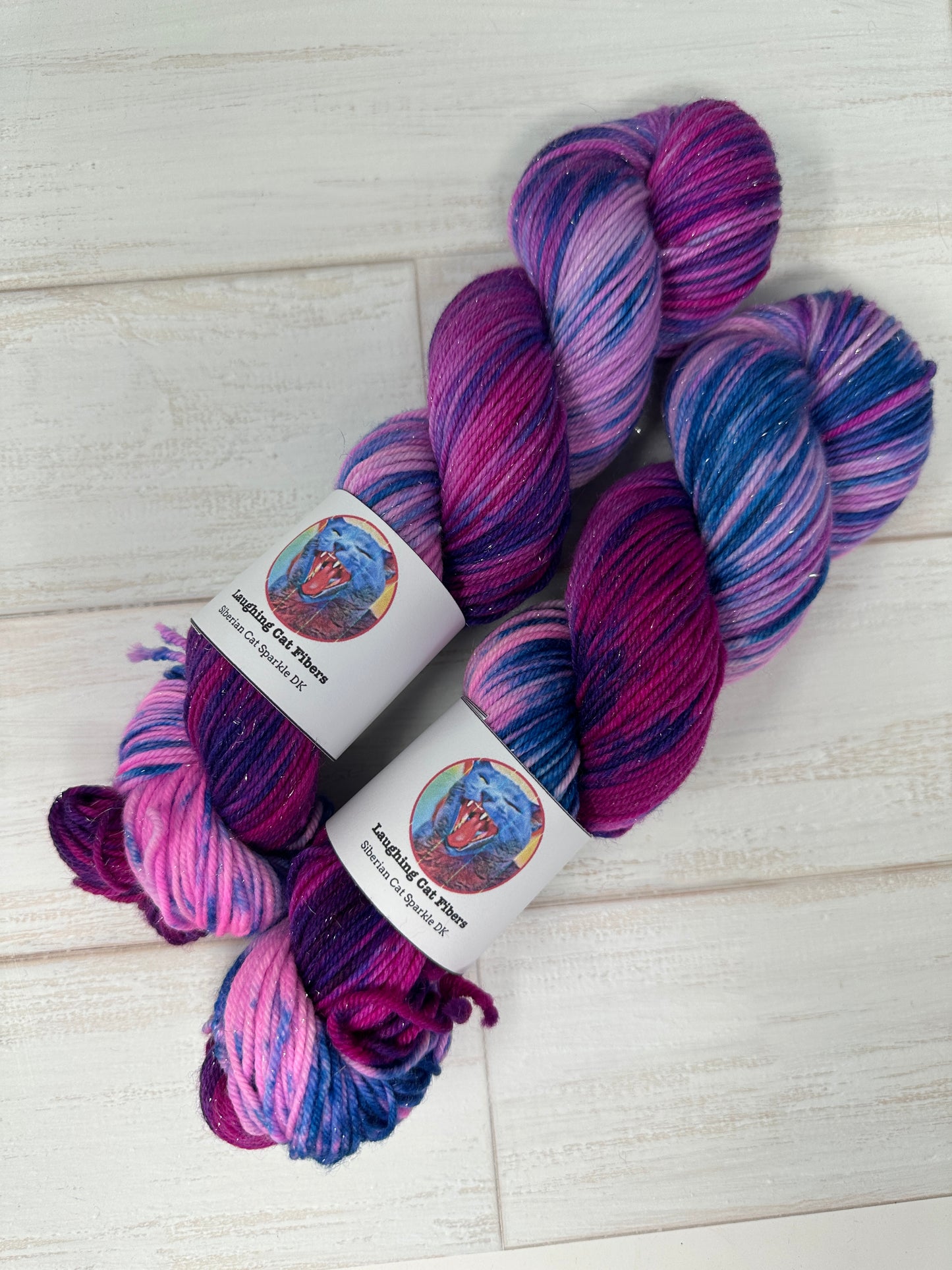 "Andromeda" on Various Yarn Bases