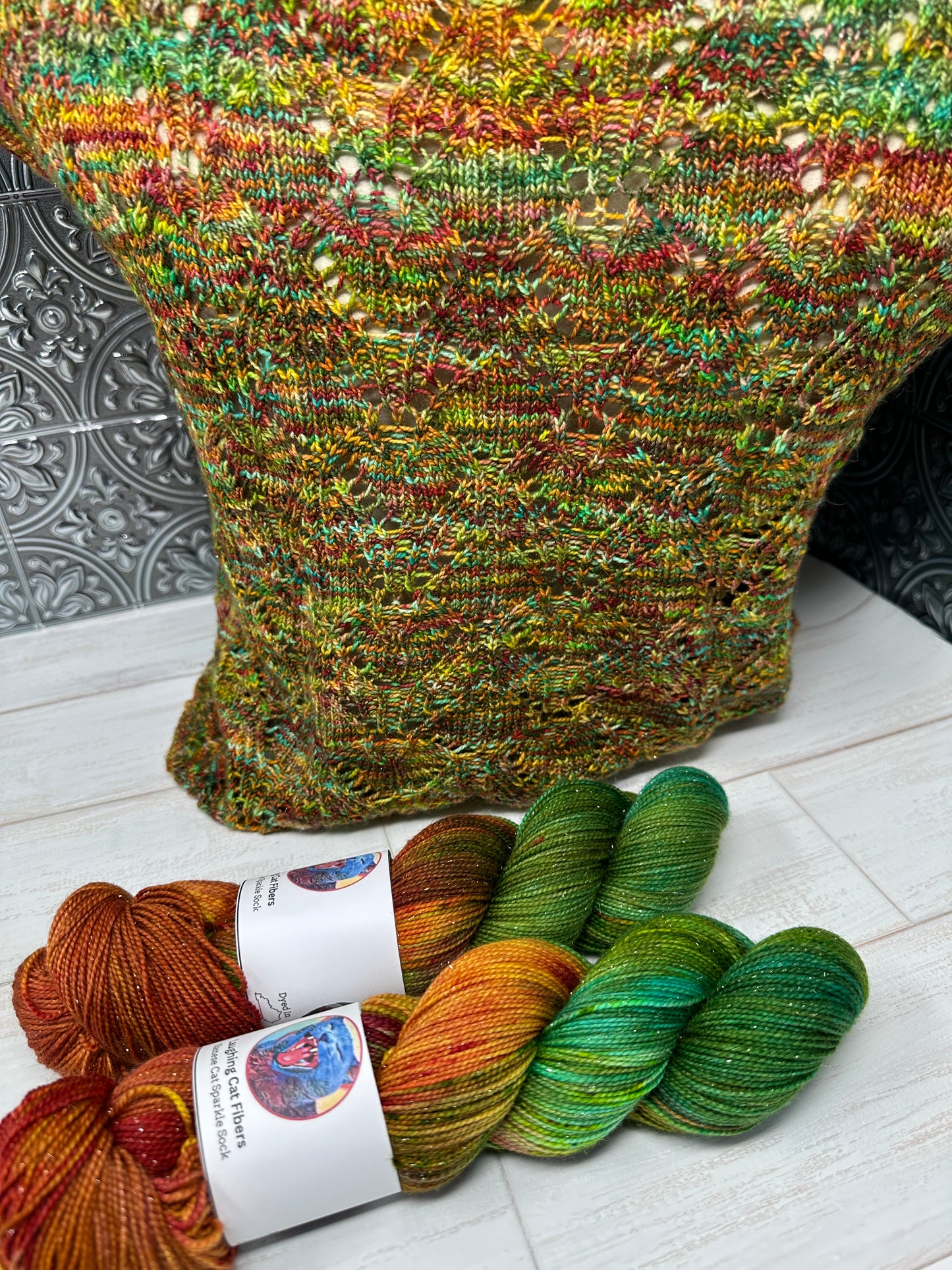 "Martha Mansfield" on Various Yarn Bases