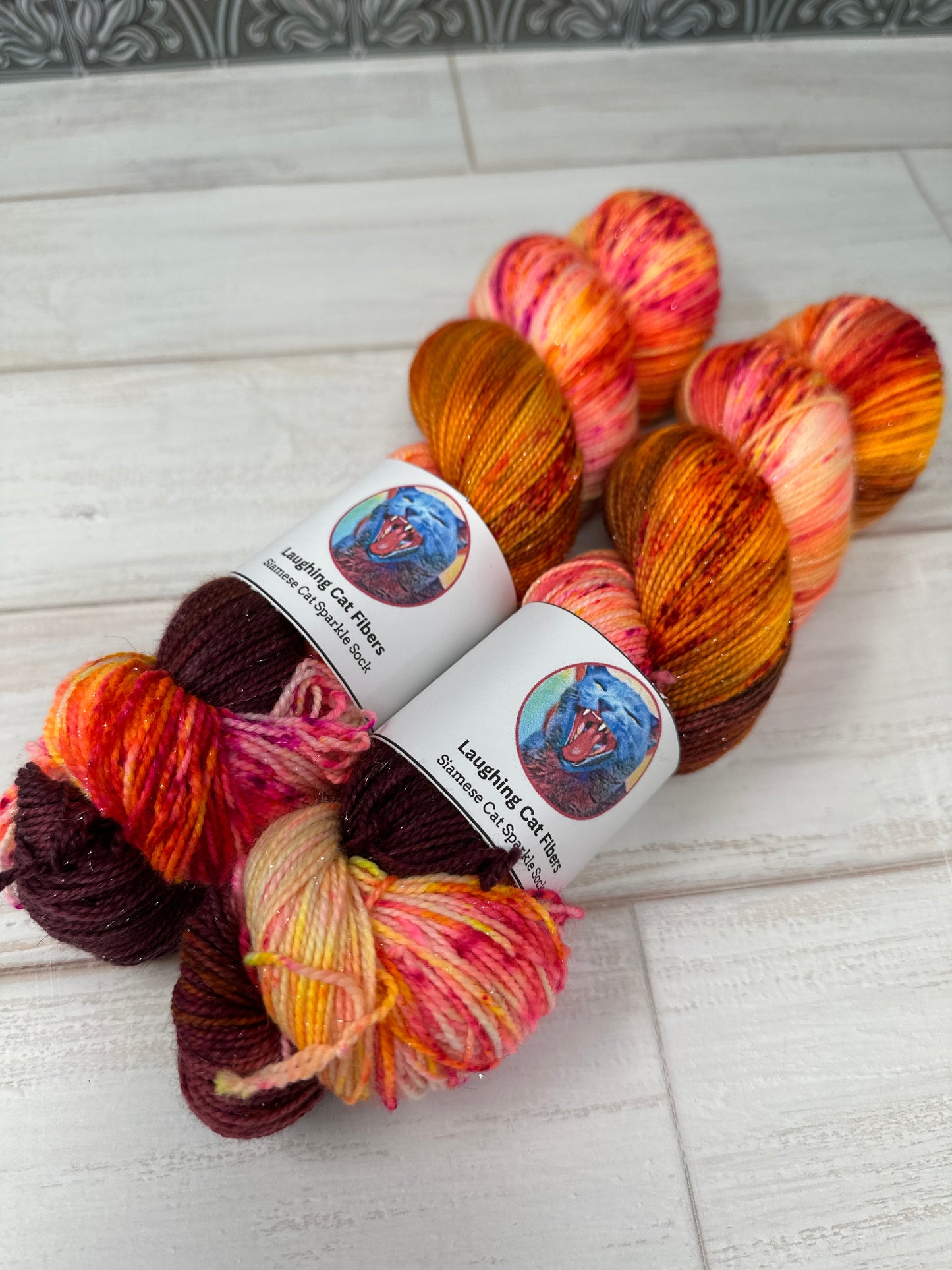 "Beads on a String" on Various Yarn Bases