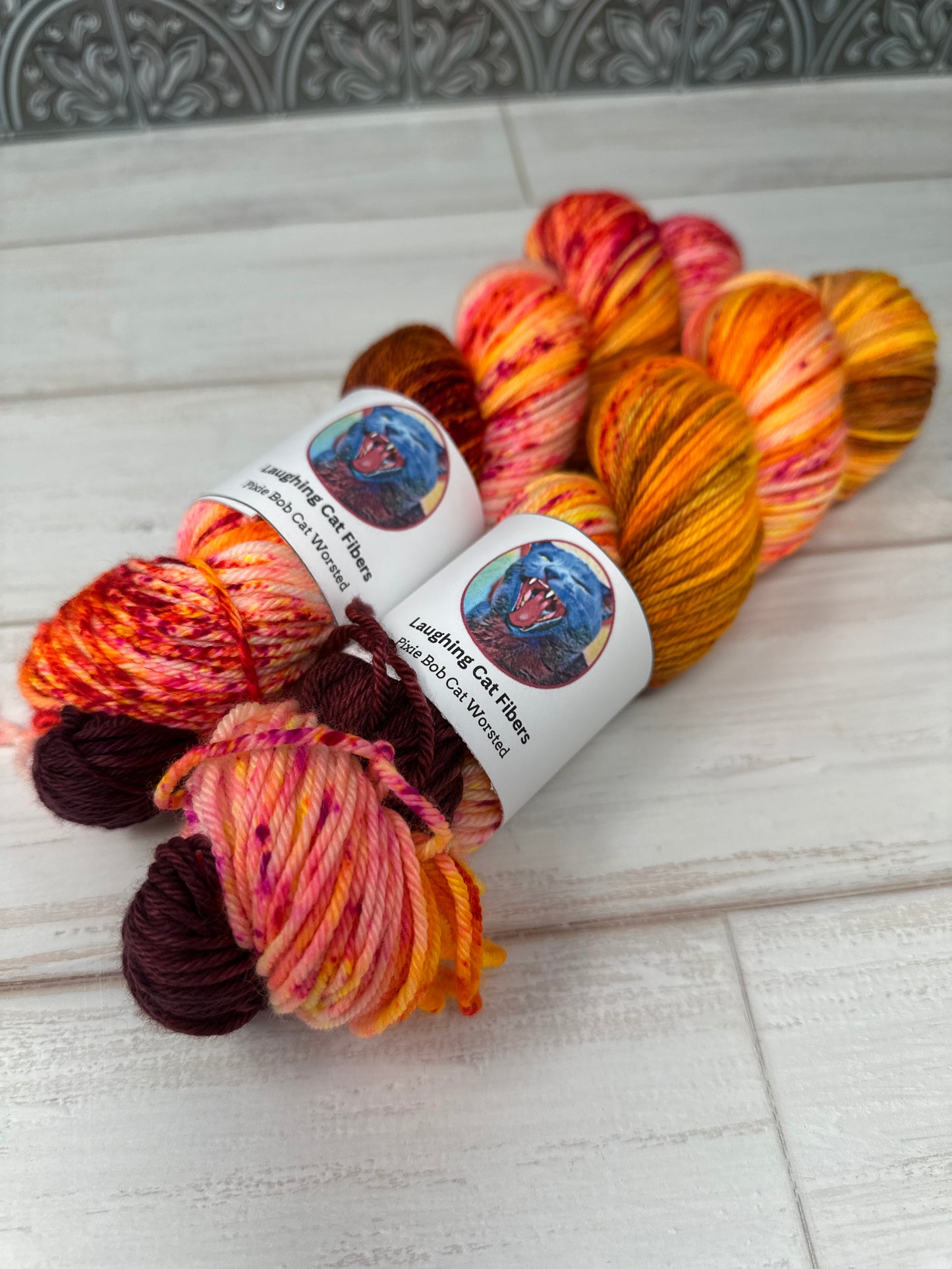 "Beads on a String" on Various Yarn Bases