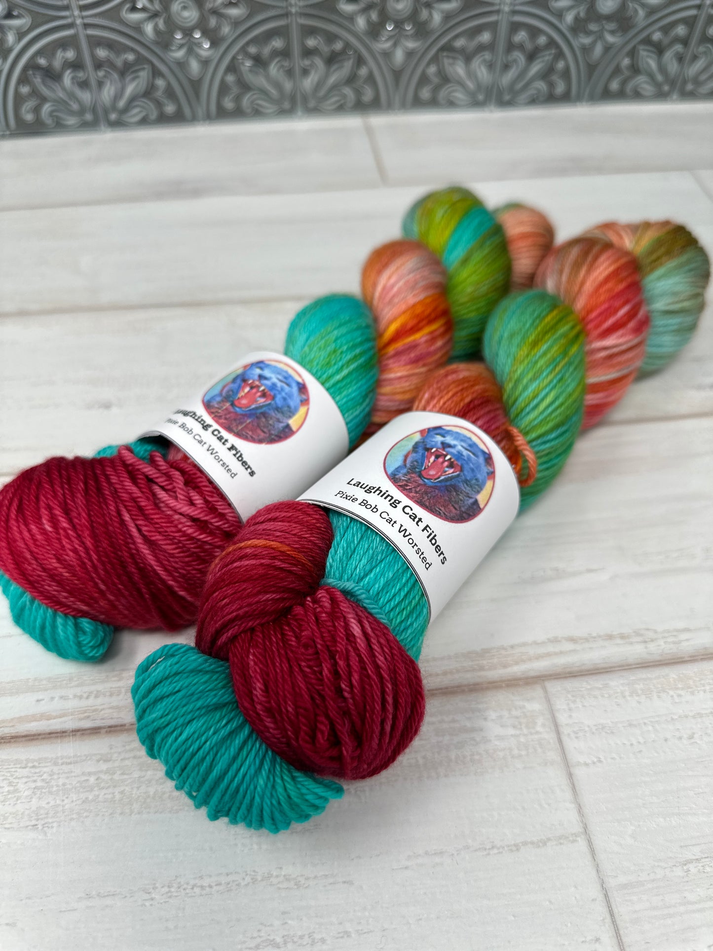 "The Algerian" on Various Yarn Bases