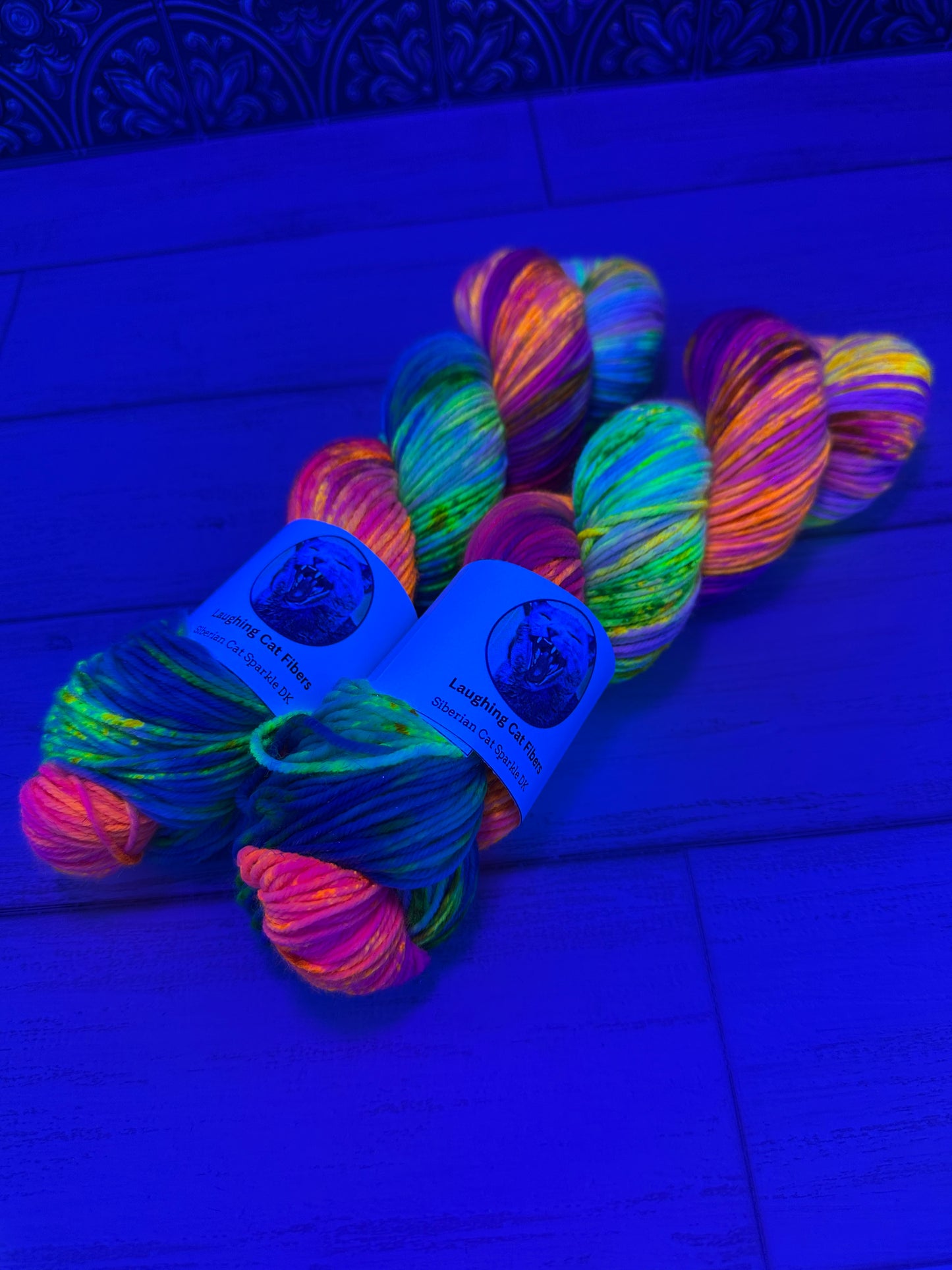 "Gumball Nebula" on Various Yarn Bases