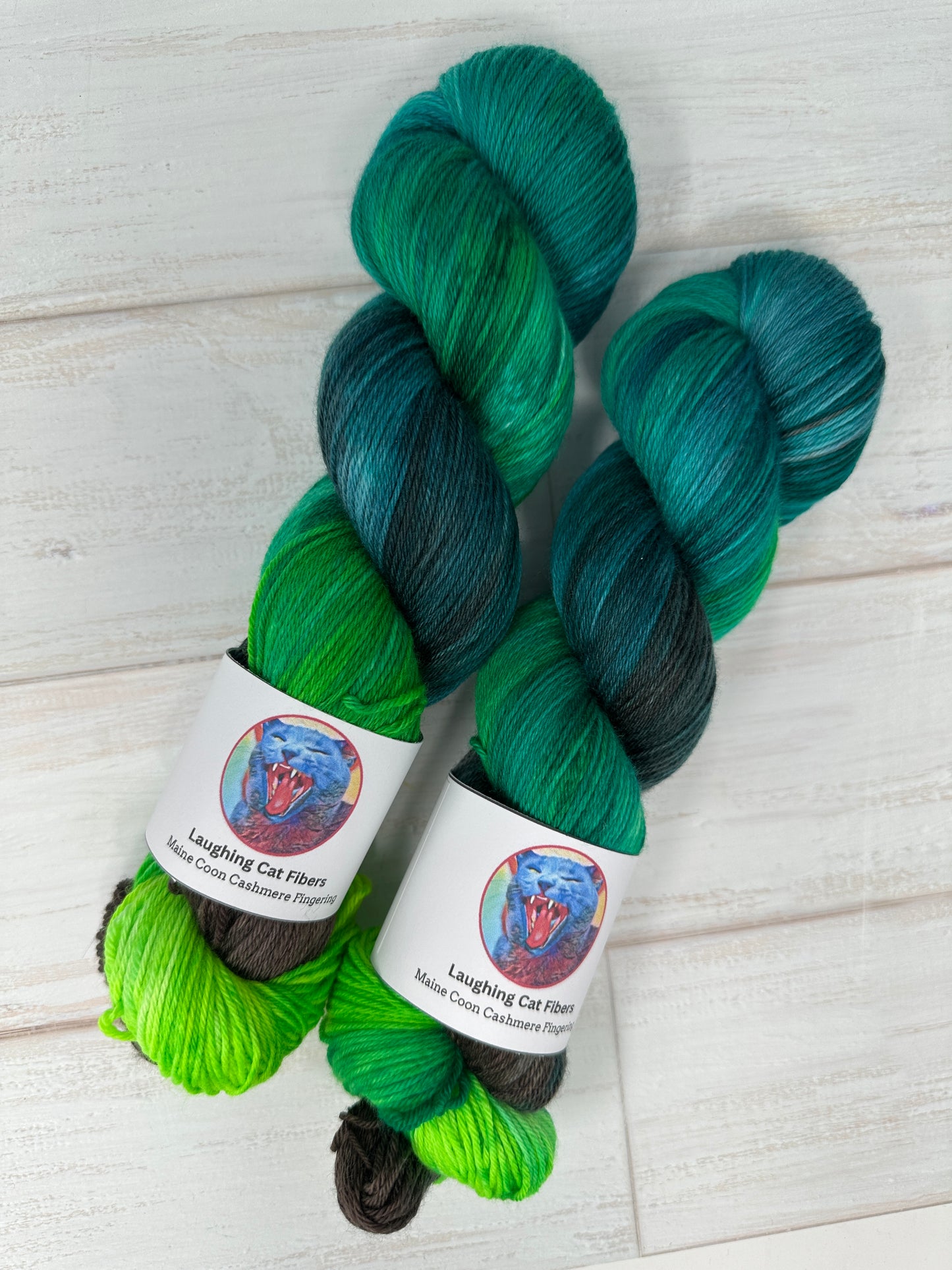 "Circe" on Various Yarn Bases