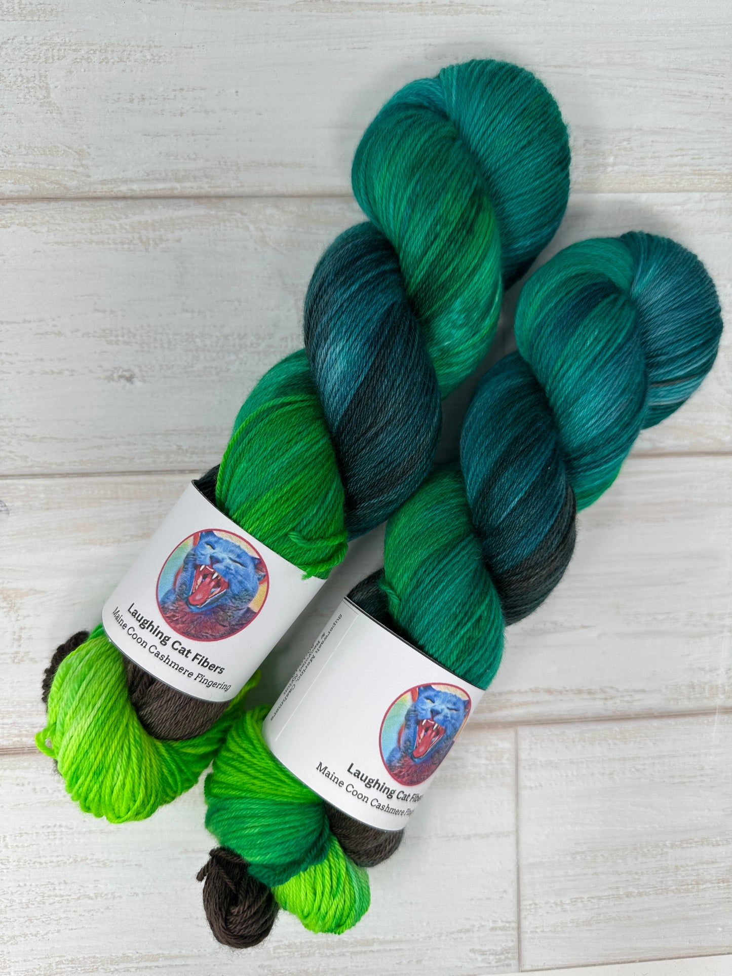 "Circe" on Various Yarn Bases