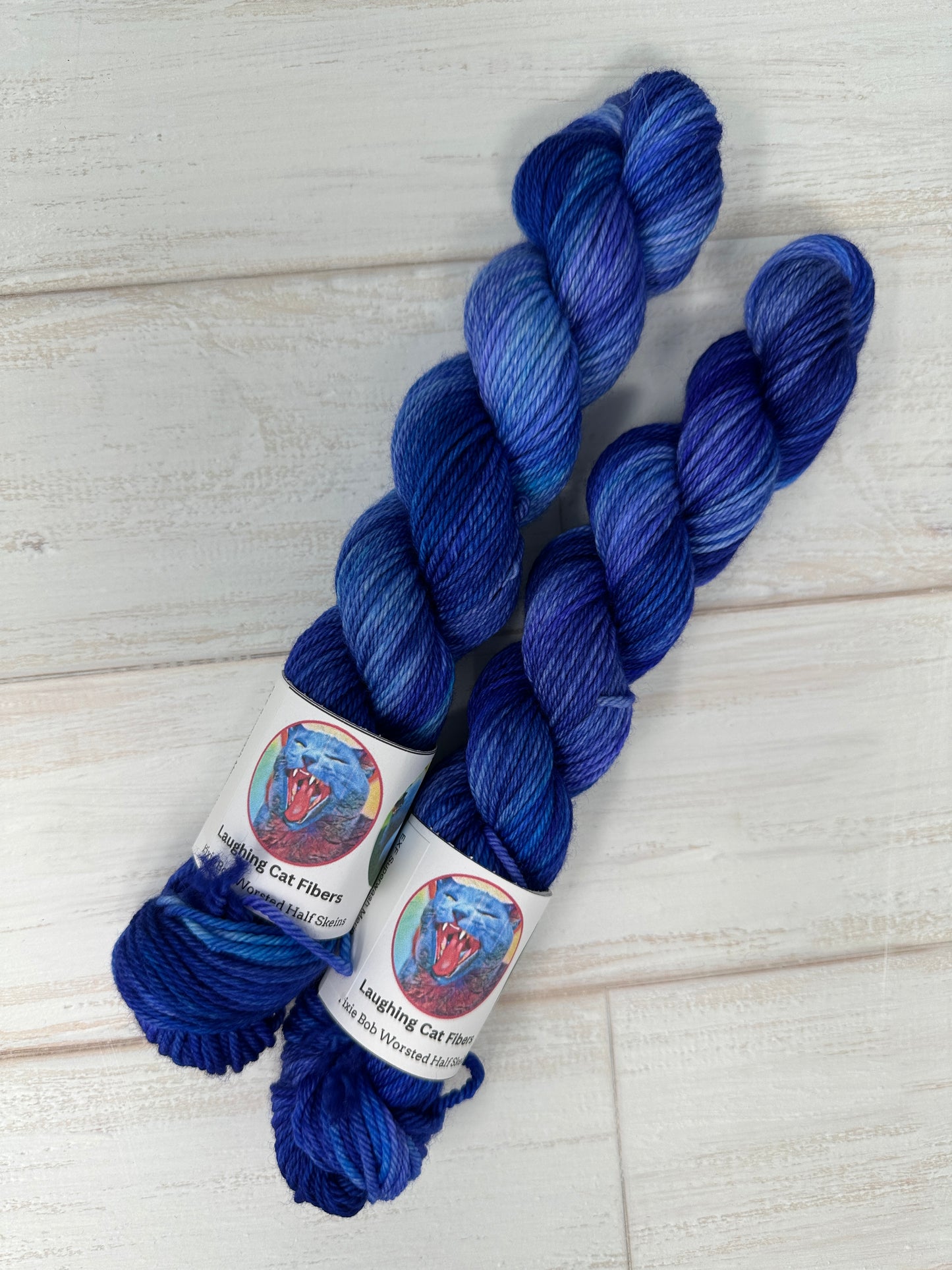 "Blueberries" on Various Yarn Bases