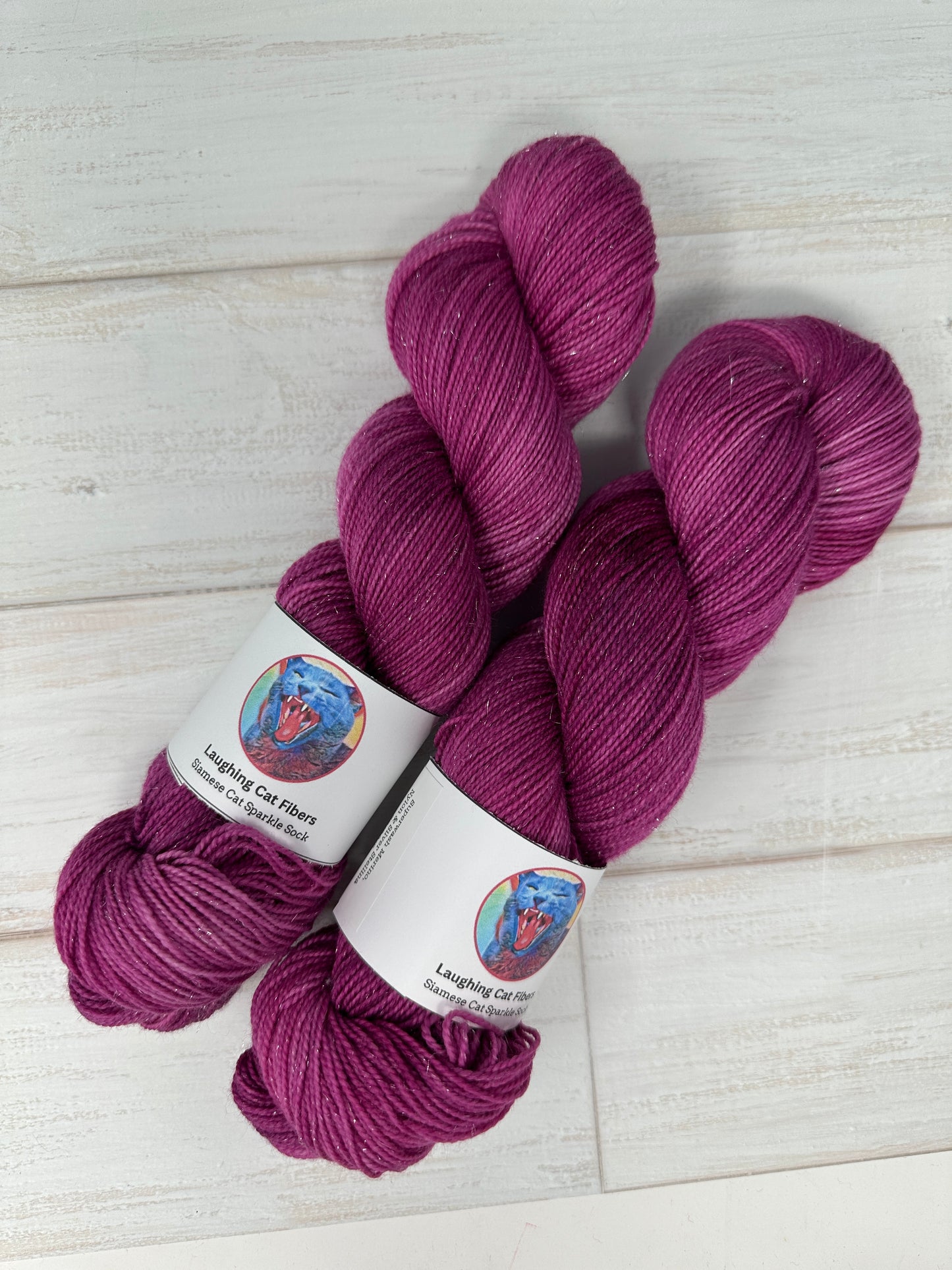 "Victorian Blush" on Various Yarn Bases