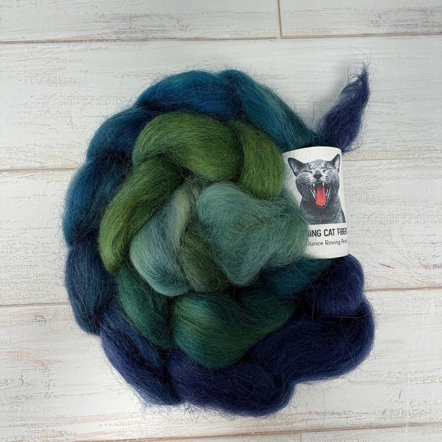 Boreas — Hand-Dyed Wool Roving