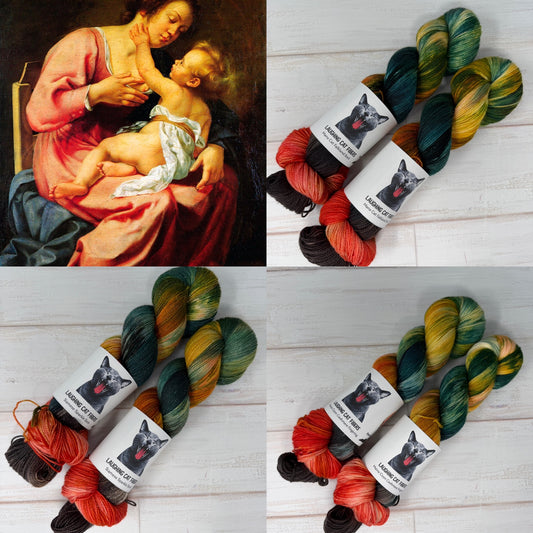 Madonna & Child — Artemisia Gentileschi Series