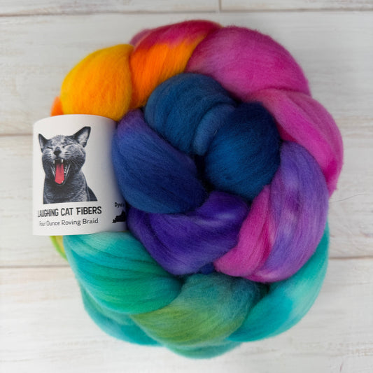 Orion Nebula — Hand-Dyed Wool Roving