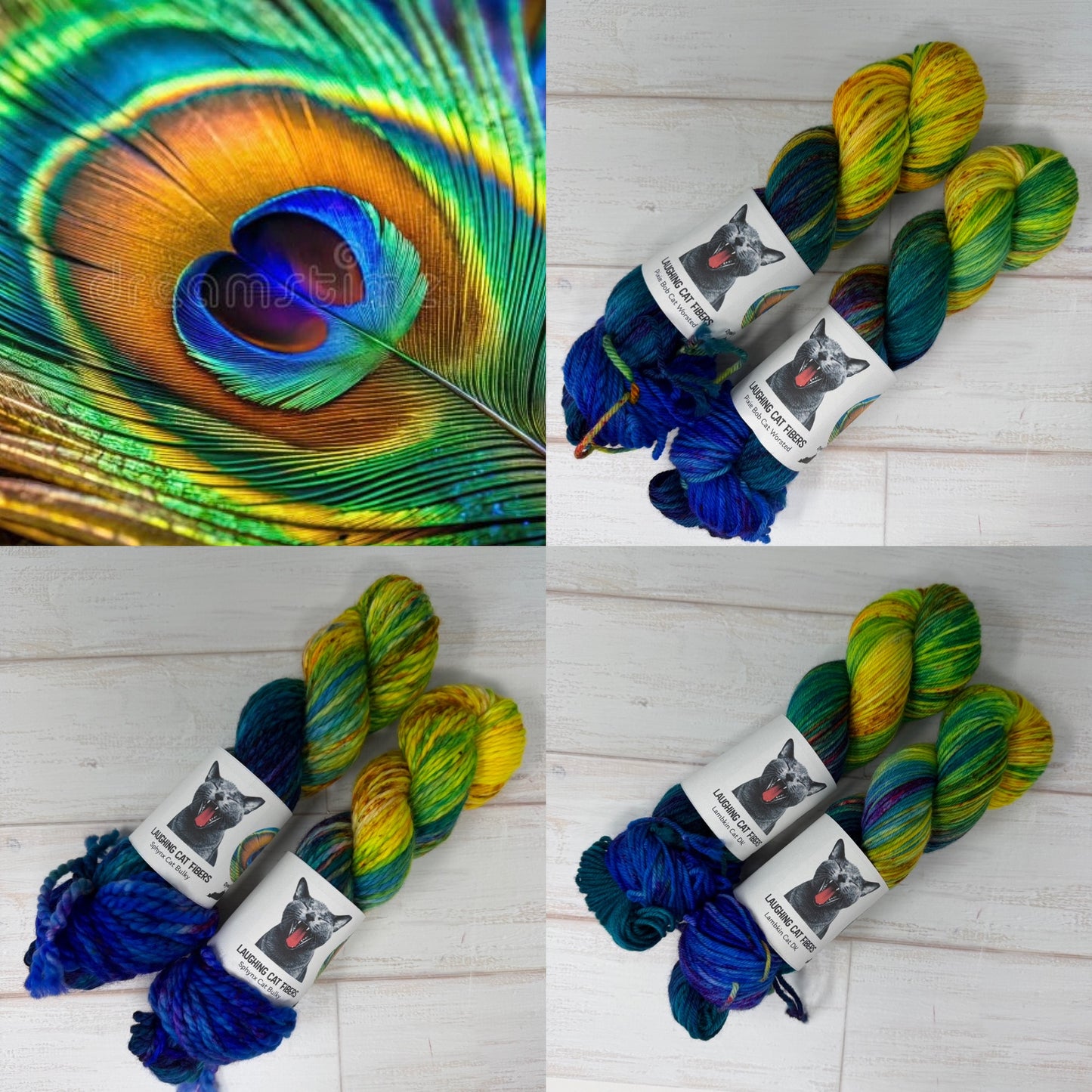Peacock Feather | Nature Collection | UV Reactive