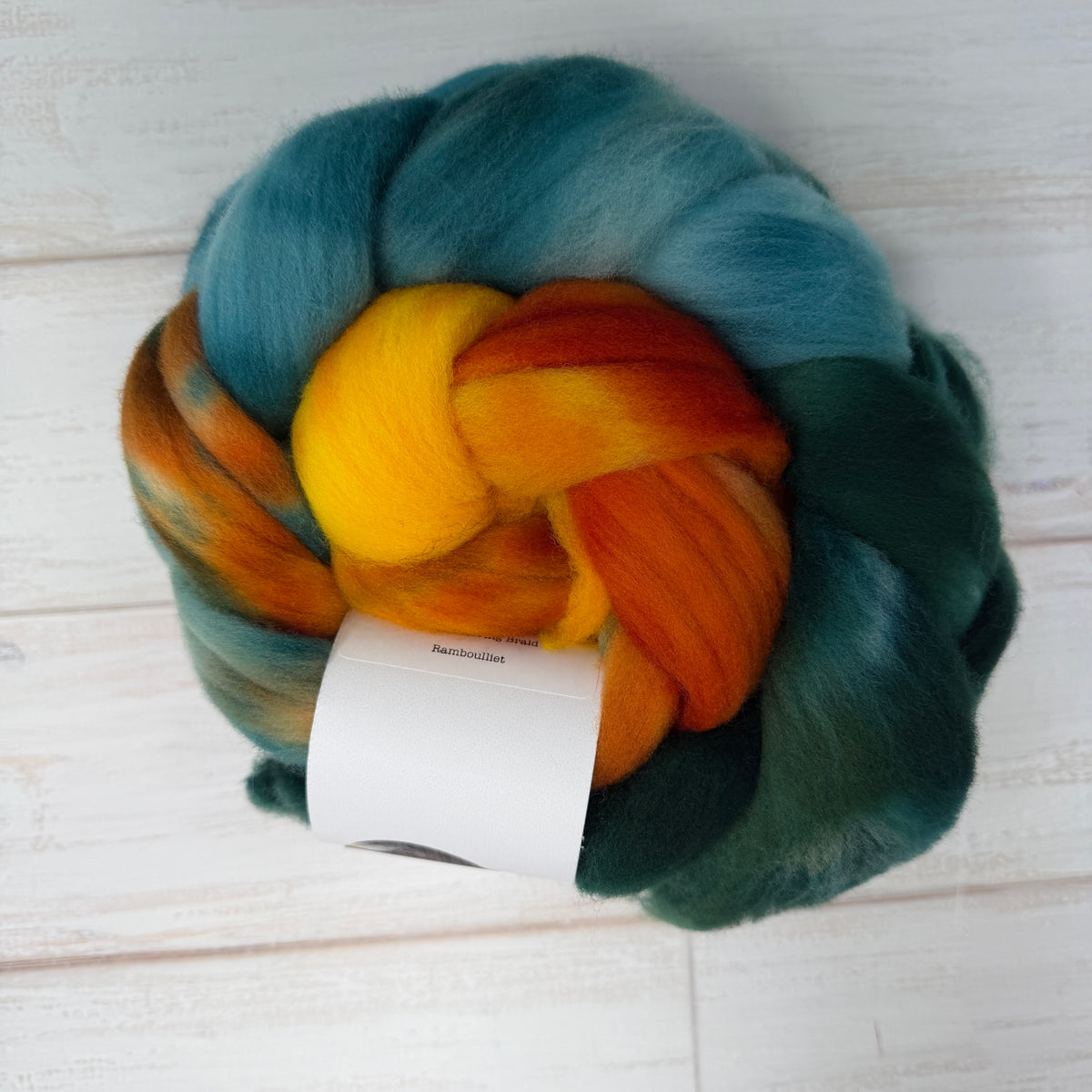 Goldfish — Hand-Dyed Wool Roving
