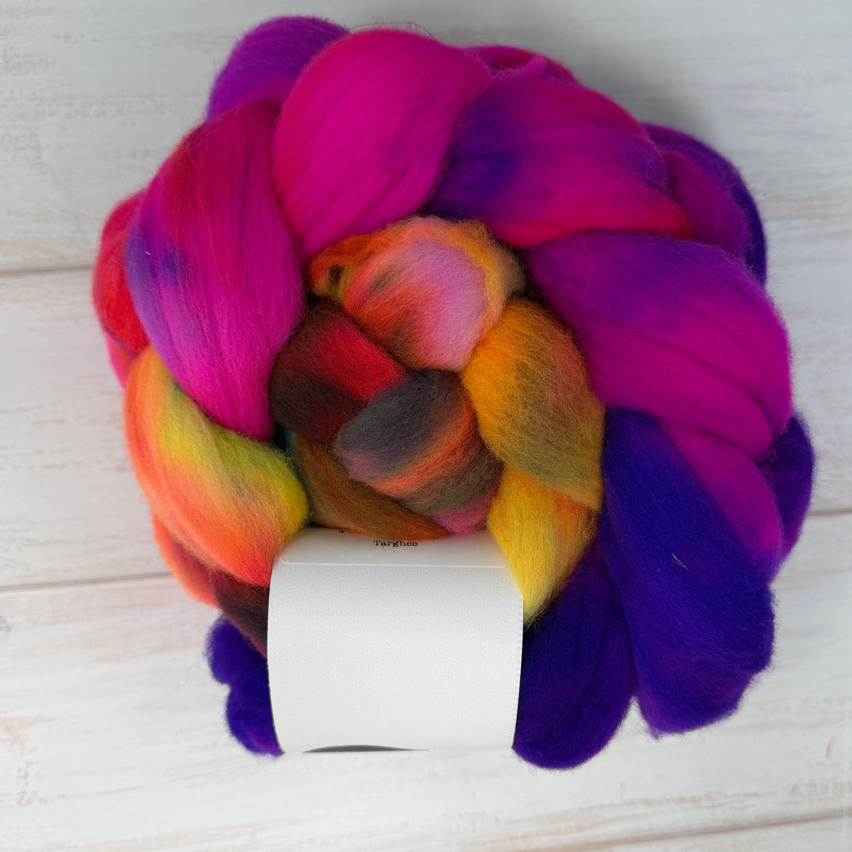 Crab Nebula — Hand-Dyed Wool Roving