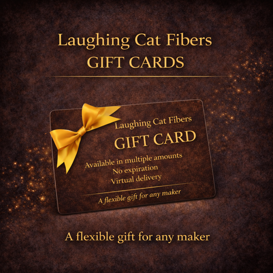 Laughing Cat Fibers Gift Cards