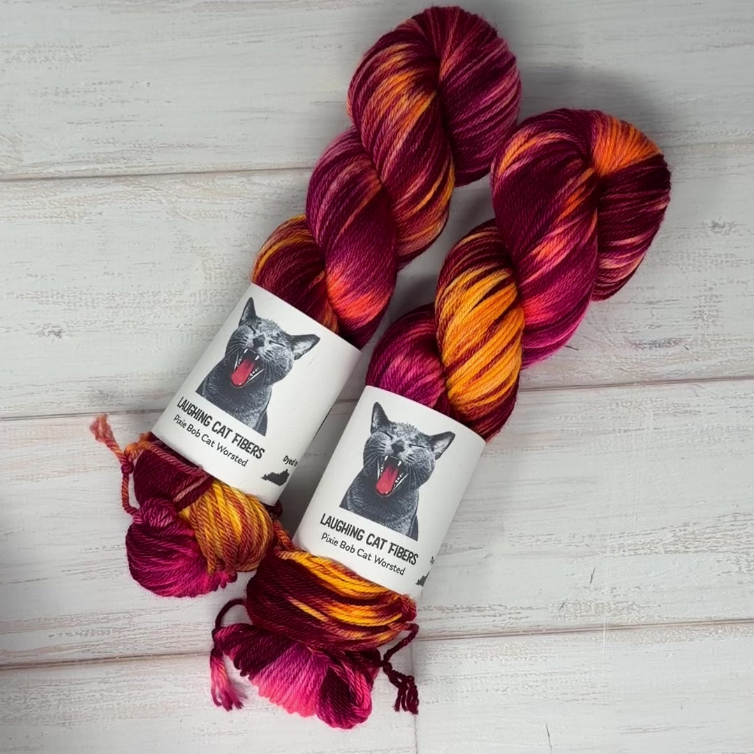 video clip of yarn inspired by the book Beloved