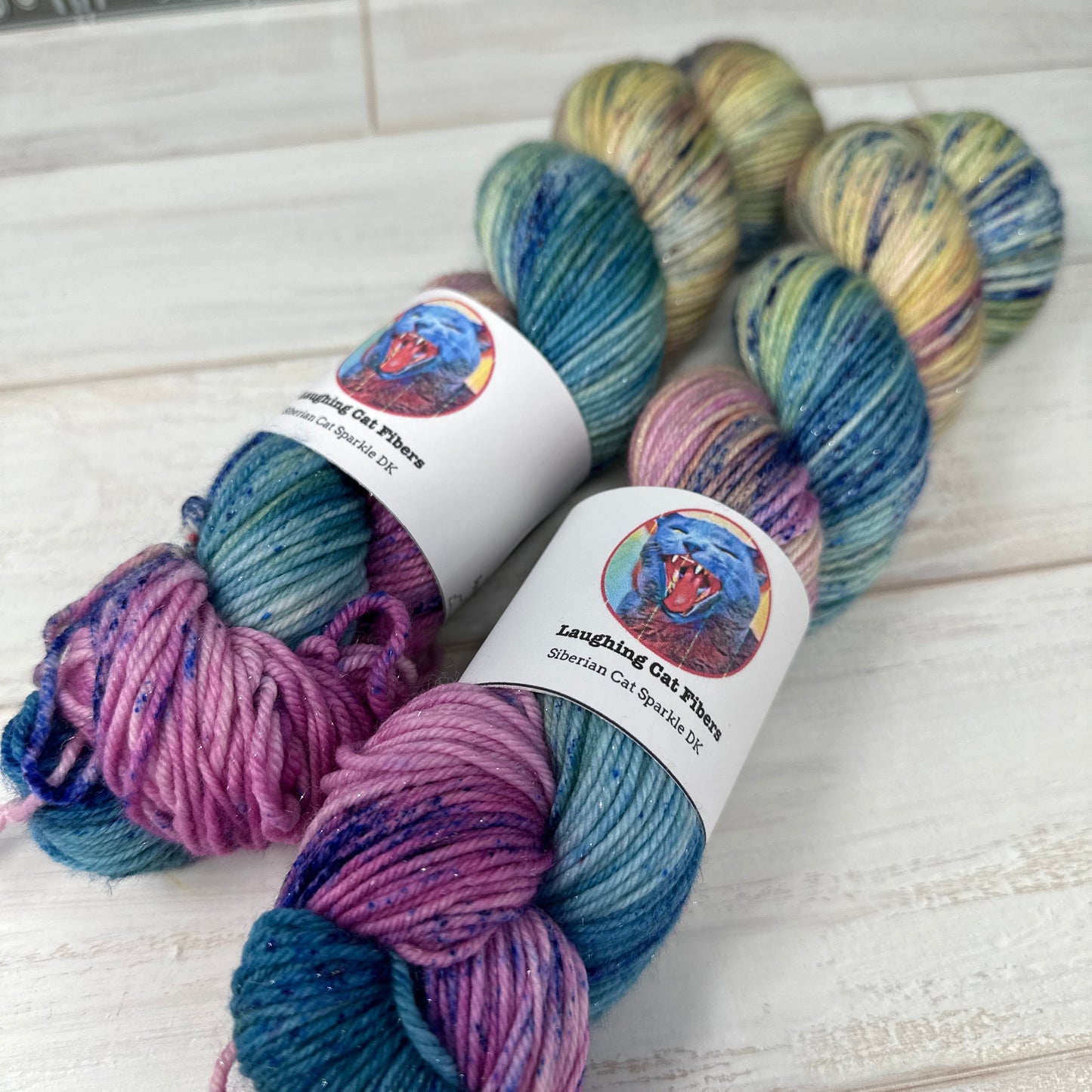 Let Them Eat Cake hand dyed by Laughing Cat Fibers