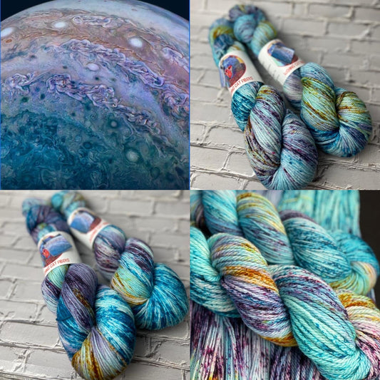 "Jupiter" on Various Yarn Bases