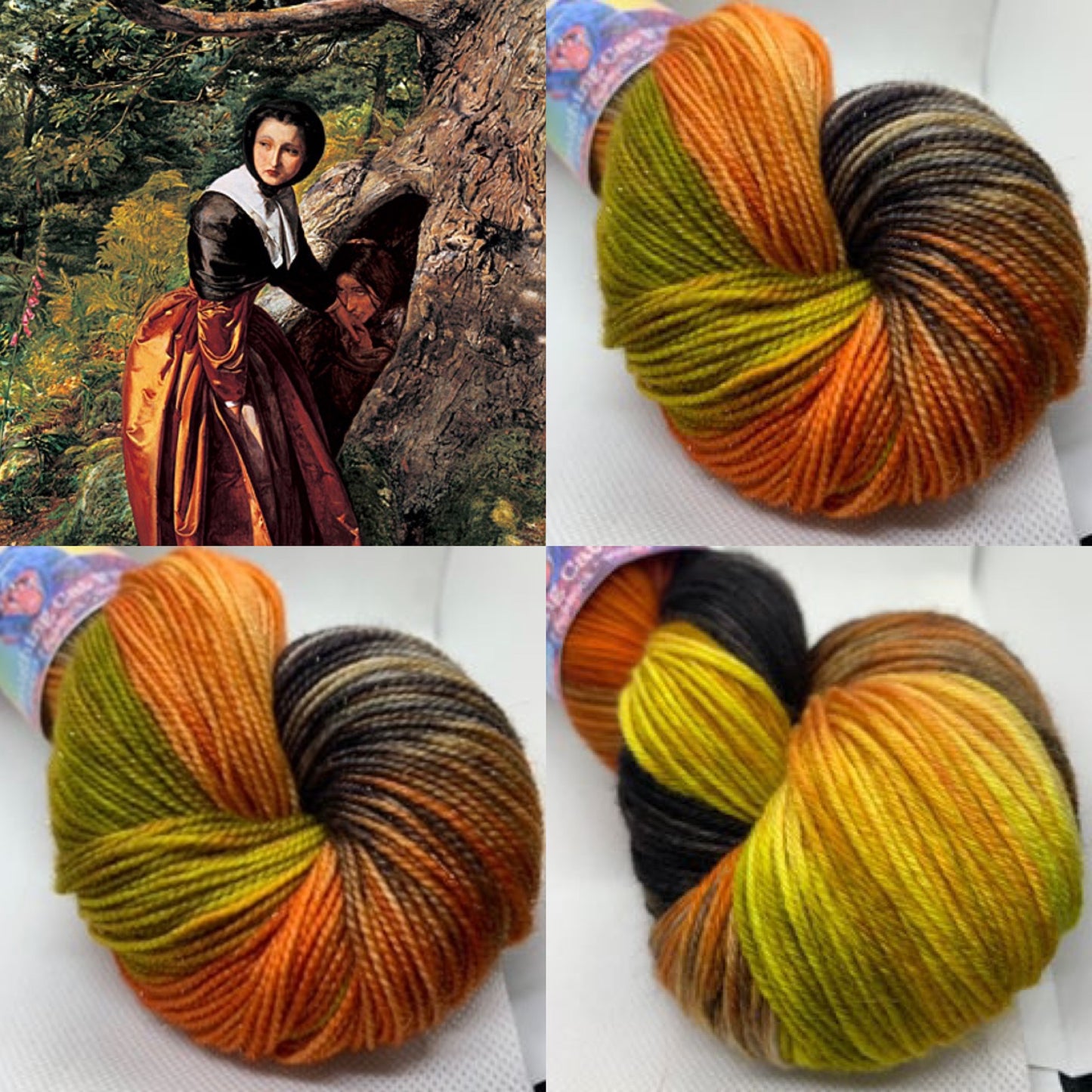 "The Lovers" on Various Yarn Bases