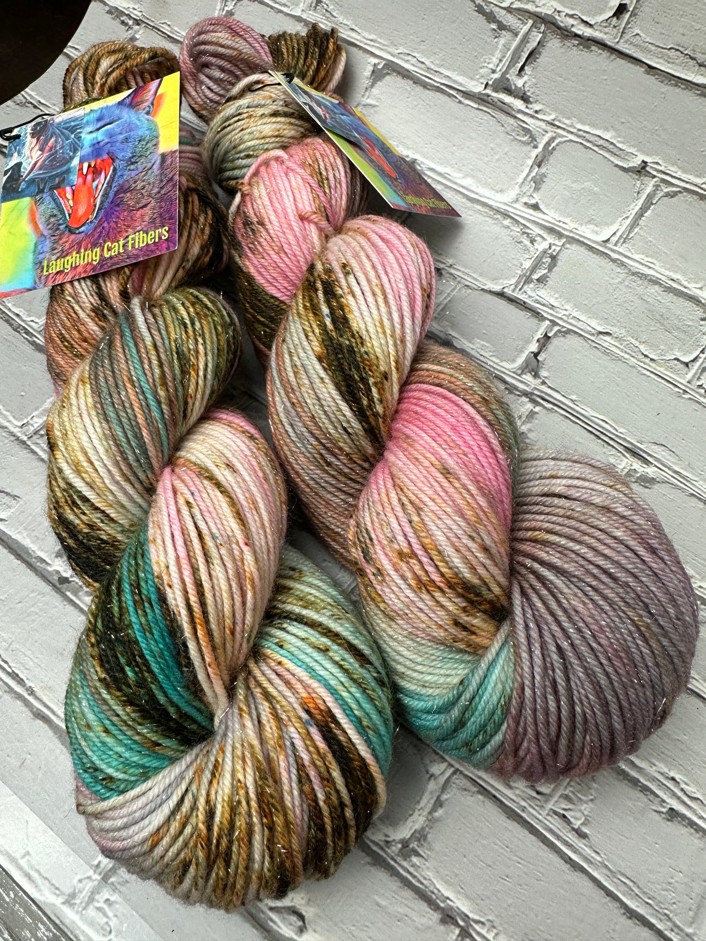 "The Fae of Rabbits" on Various Yarn Bases