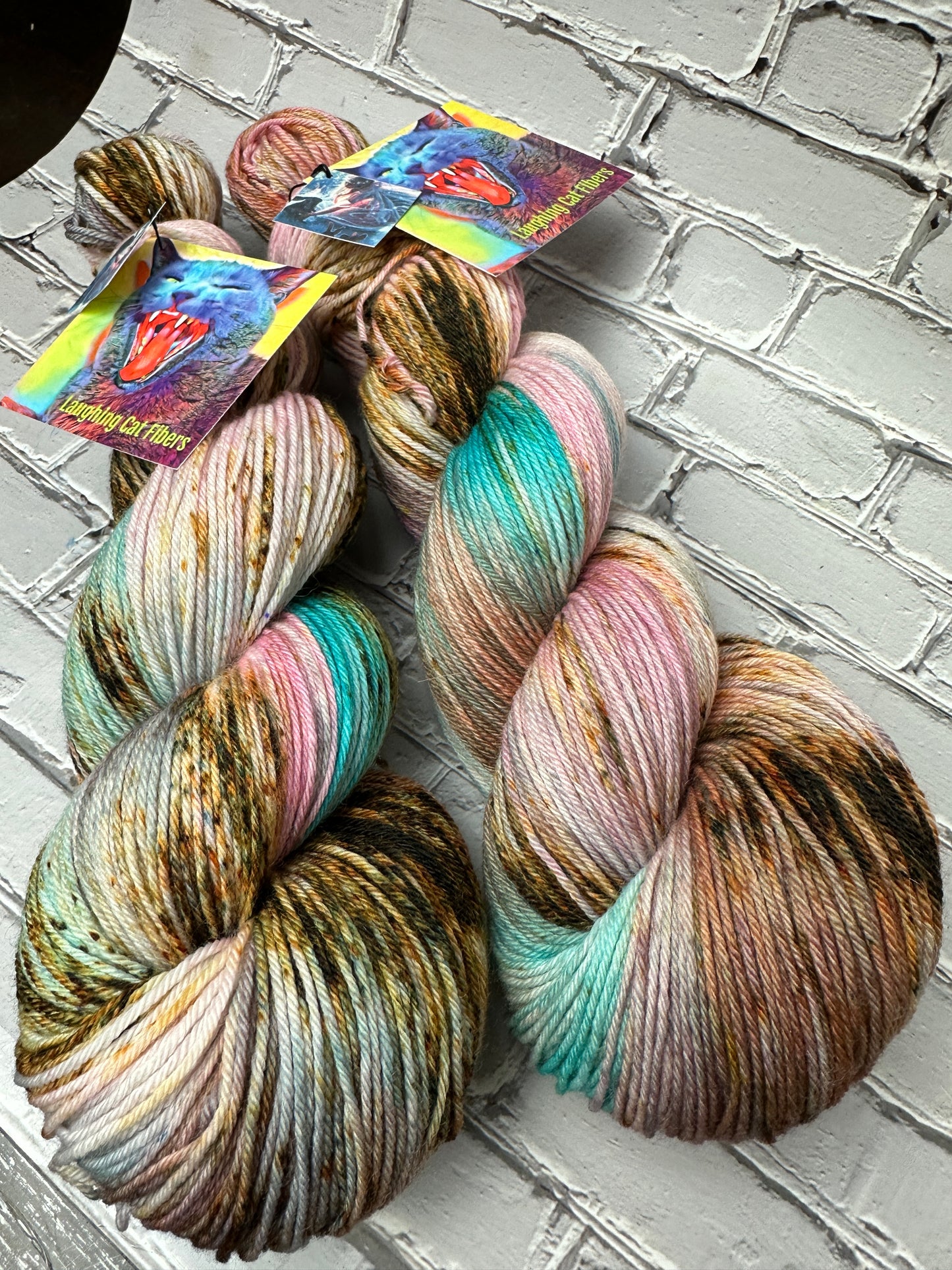 "The Fae of Rabbits" on Various Yarn Bases